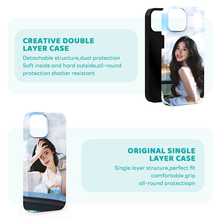 TuoLi Factory Color 3D Sublima - Phone Case Blank Print 评论和价格