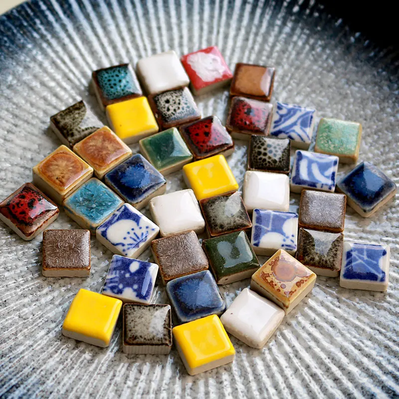 100g DIY Ceramic Mosaic Fragme - Ceramic Tile Blank 评论和价格