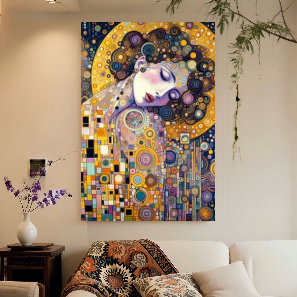 Framed S Gustav Klimt Inspired - Canvas Wrap Ready 评论和价格