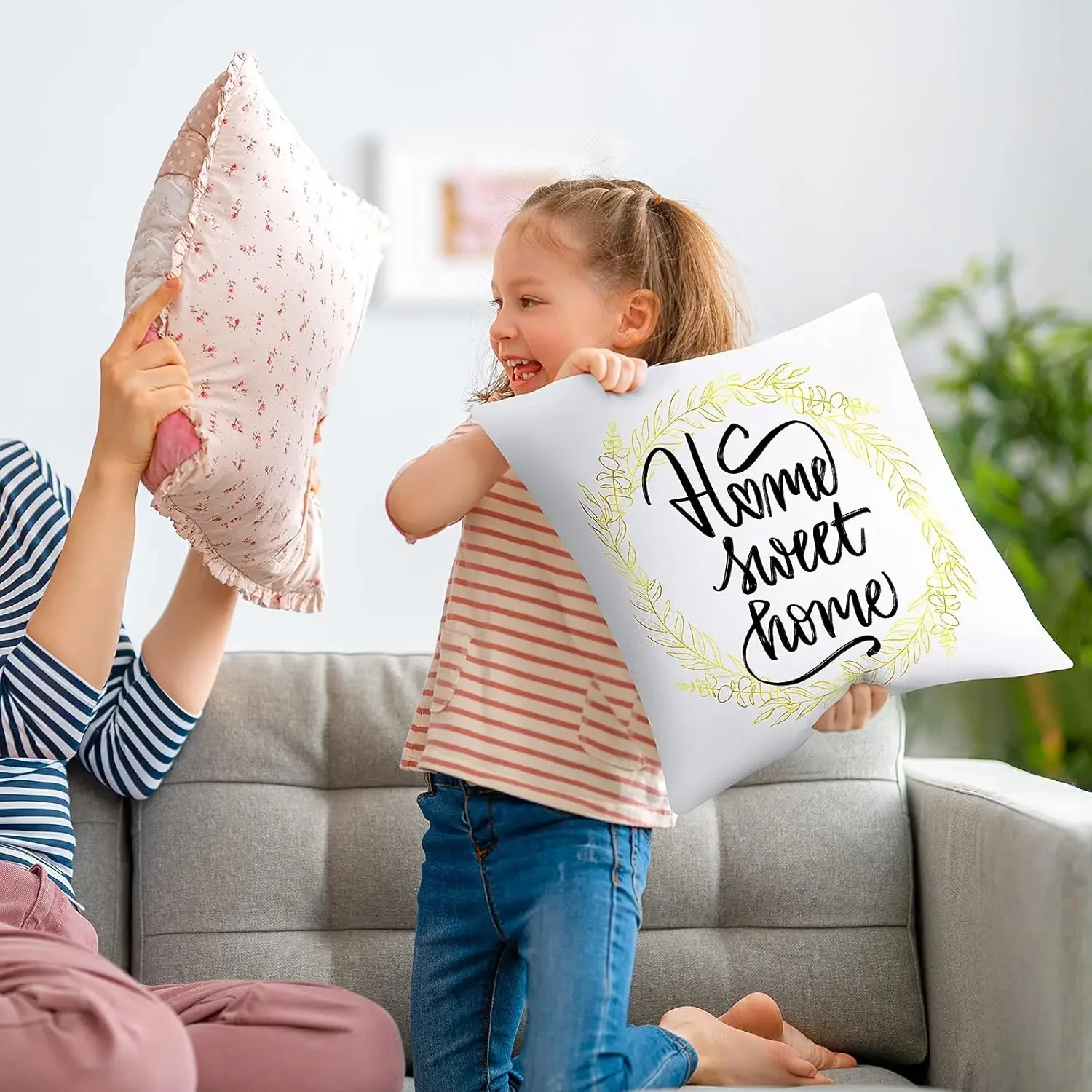 4-Pack White Polyester Peach S - Pillow Cover Sublimation 评论和价格