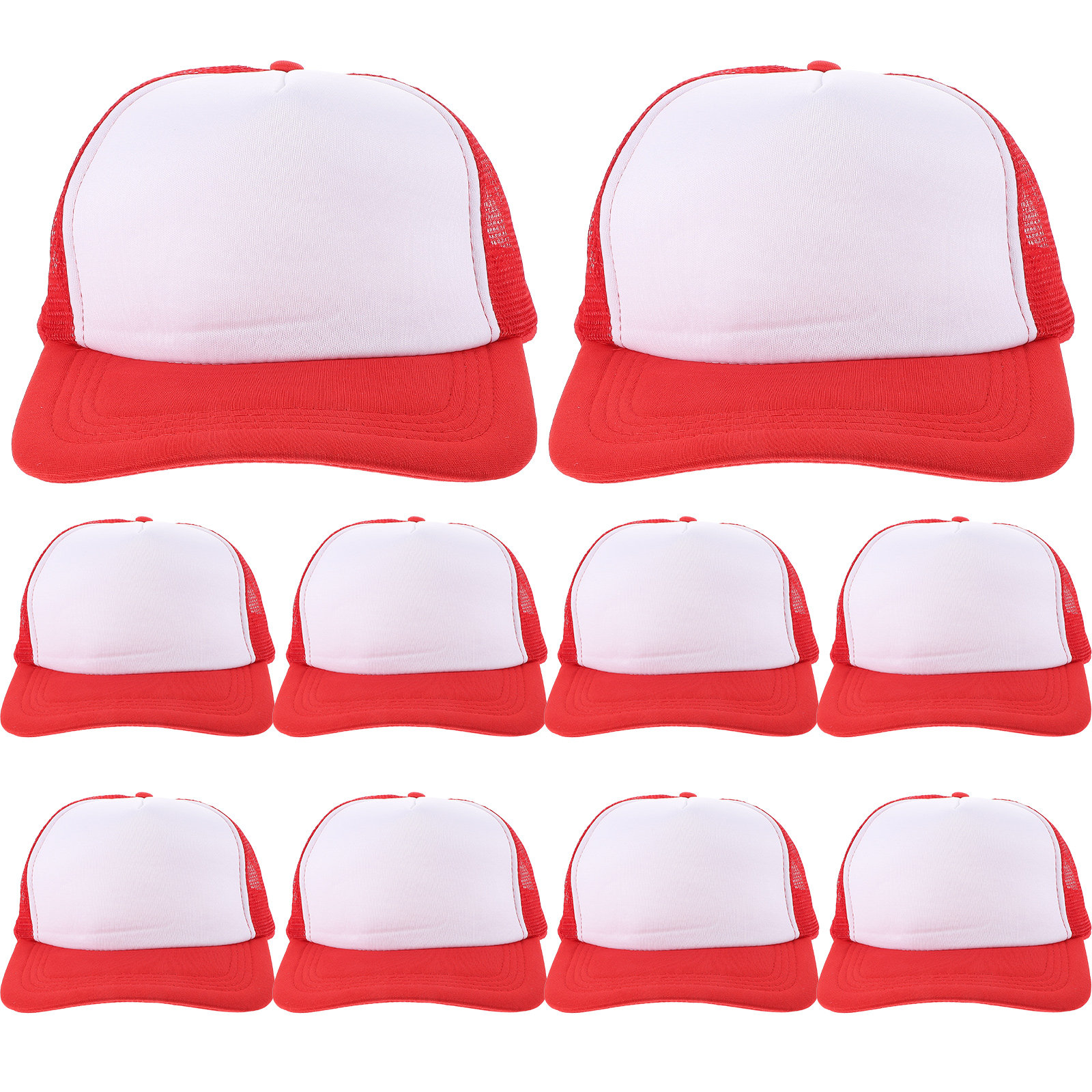 10Pcs DIY Blank Baseball Hats  - Hat Sublimation Blank 评论和价格
