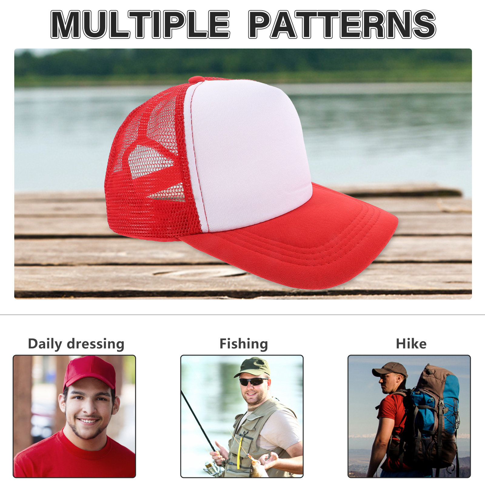 10Pcs DIY Blank Baseball Hats  - Hat Sublimation Blank 评论和价格