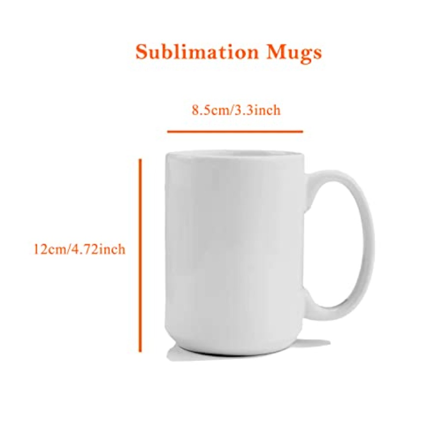 Sublimation Mugs 15 oz Sublima - Sublimation Mug White 评论和价格