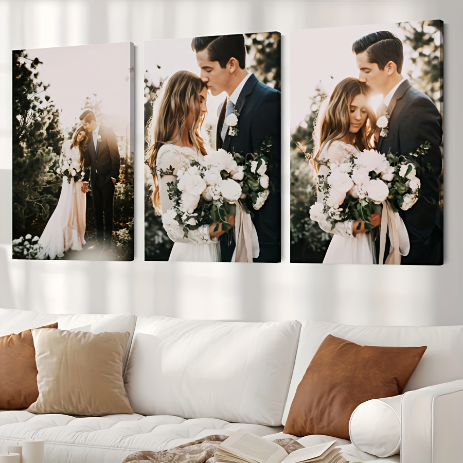 2D Flat, 3pcs 3pcs Personalize - Canvas Wrap Ready 评论和价格