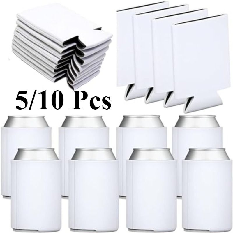 5/10 Pcs Blank Sublimation Can - Puzzle Blank White 评论和价格