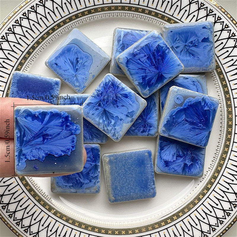 100g DIY Ceramic Mosaic Tiles  - Ceramic Tile Blank 评论和价格