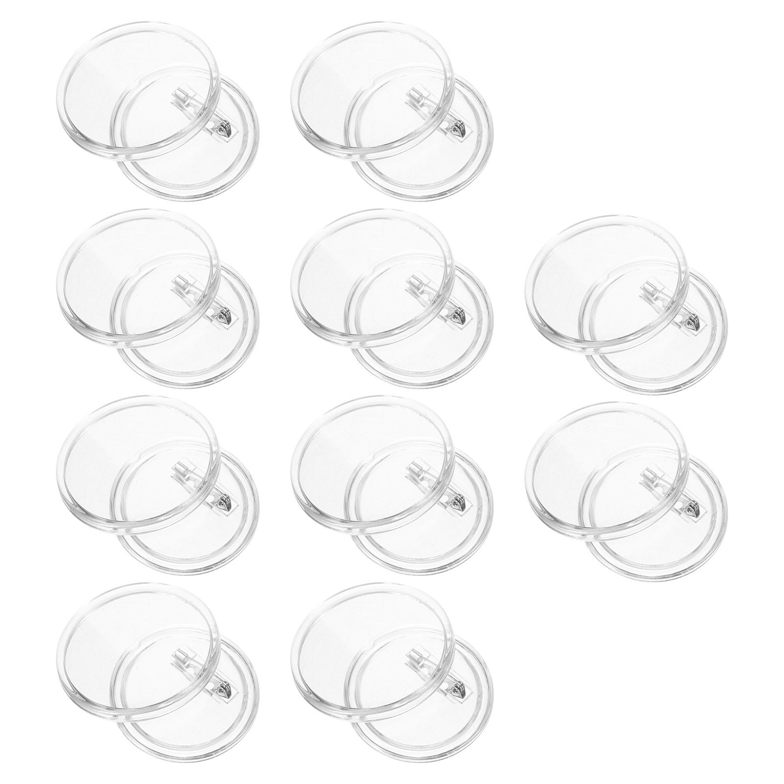 10Pcs Acrylic Photo Badge Blan - Button Badge Blank 评论和价格