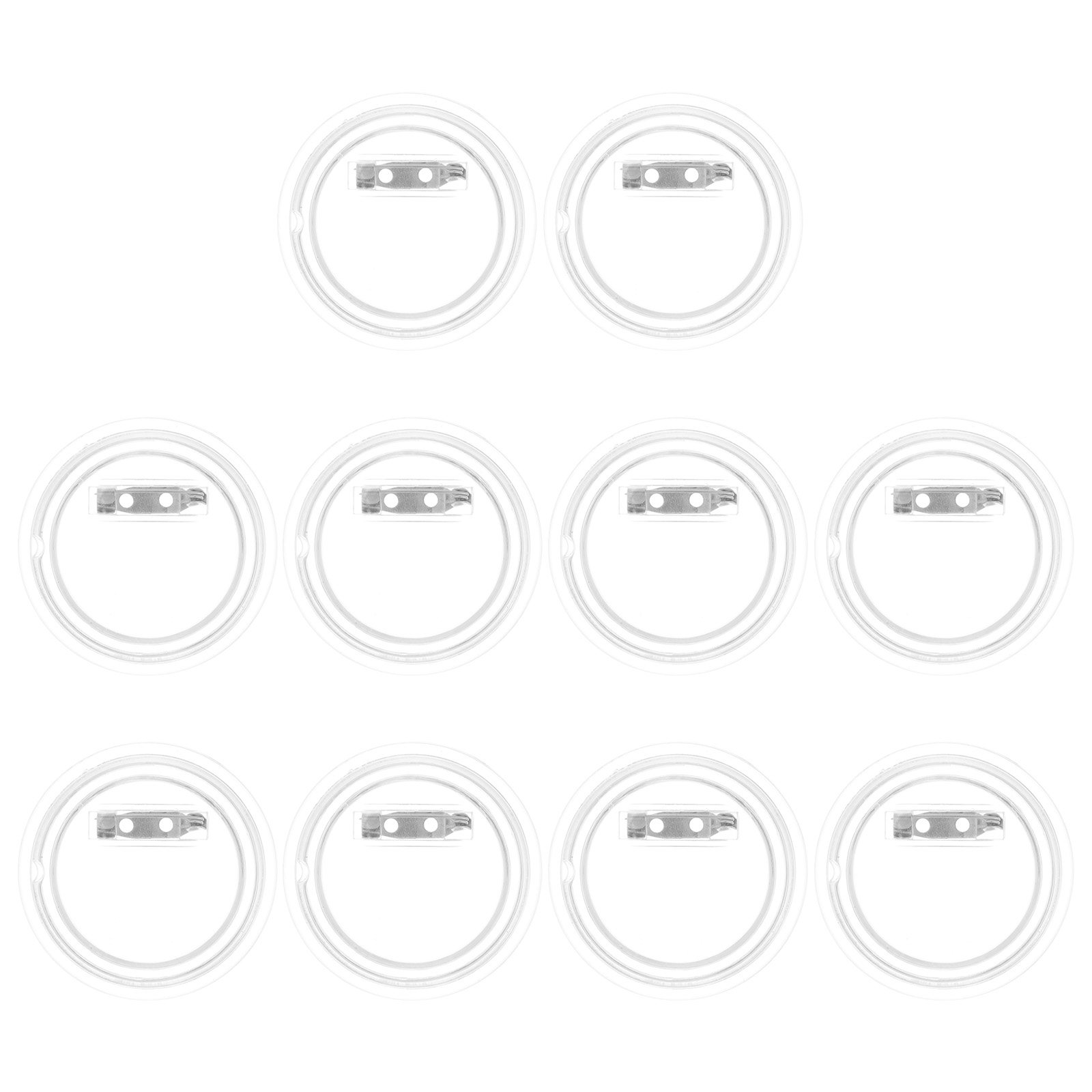 10Pcs Acrylic Photo Badge Blan - Button Badge Blank 评论和价格