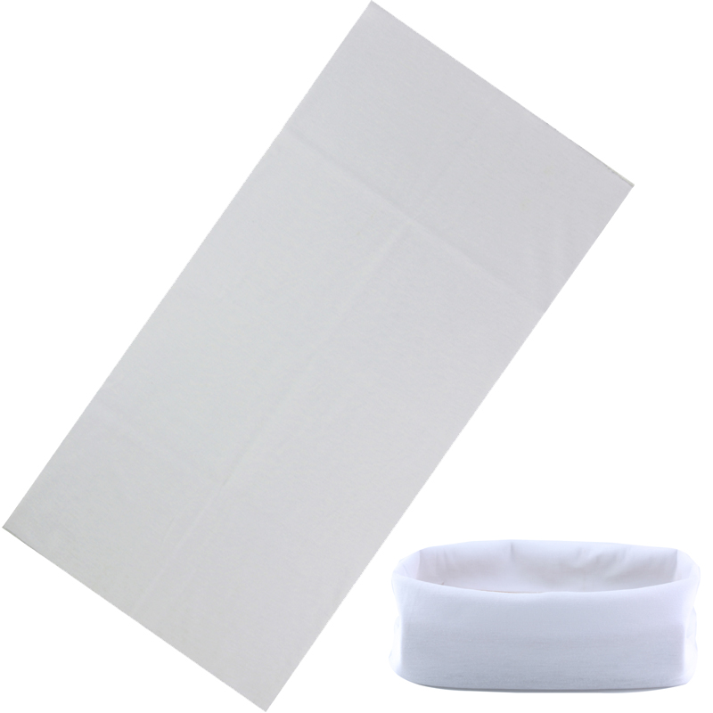 Solid Bandana Scarf Headband F - Bandana Blank White 评论和价格