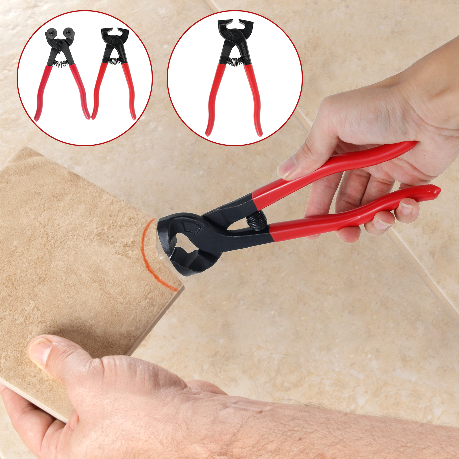 1/2 Pcs Glass Tile Nippers Set - Ceramic Tile Blank 评论和价格