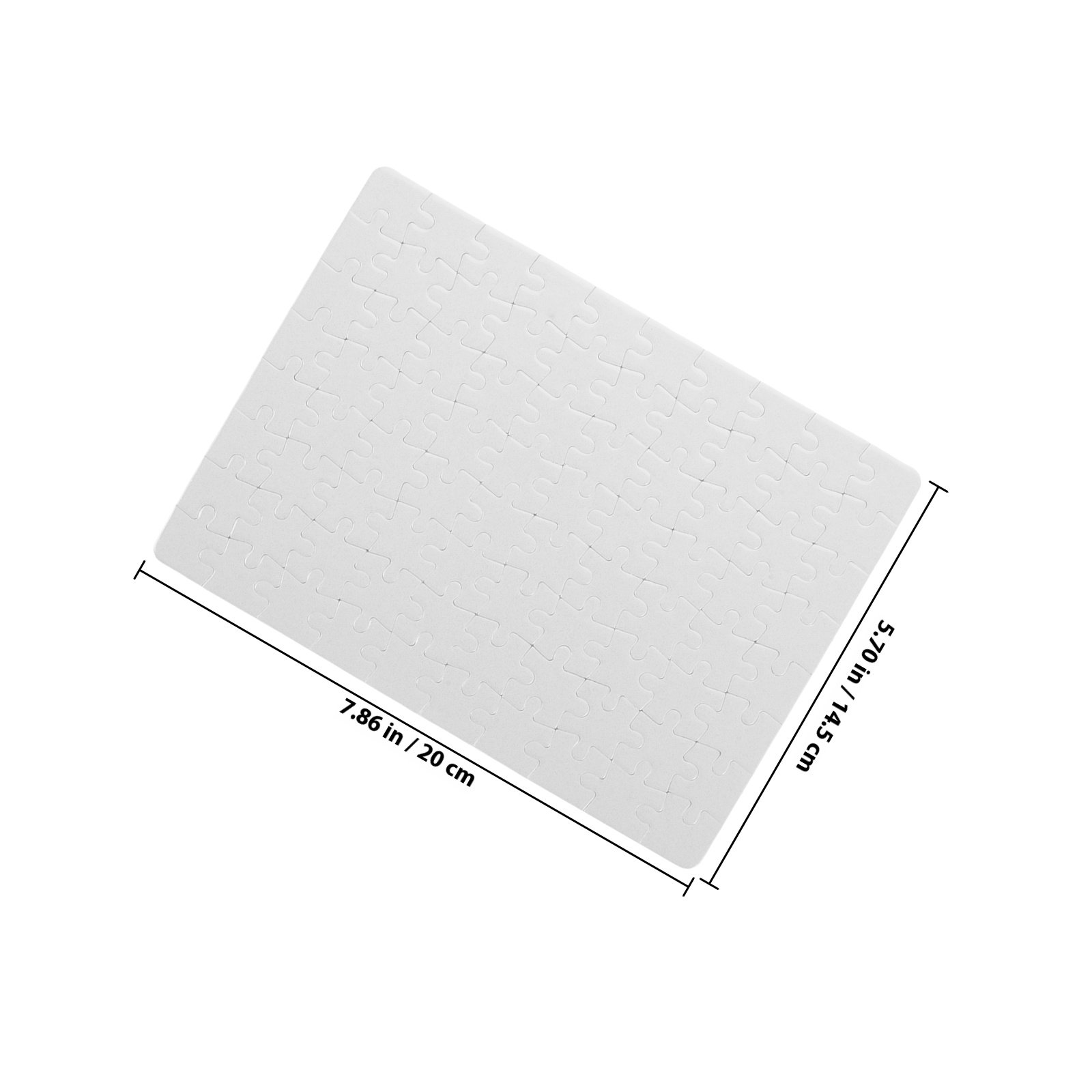 4 Sheets Blank Jigsaw Puzzle B - Puzzle Blank White 评论和价格