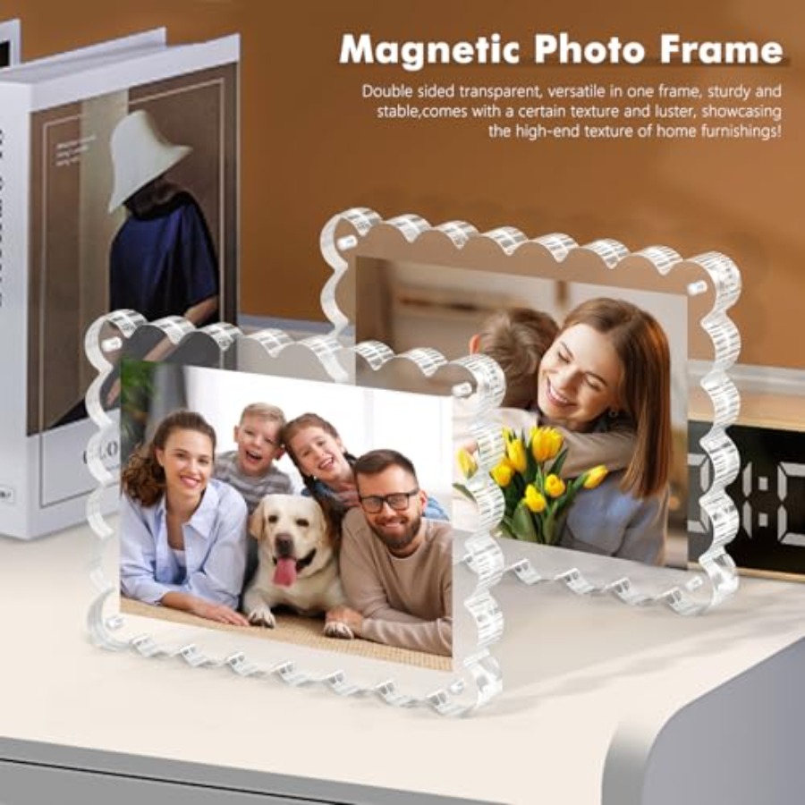 3Pack Magnetic Acrylic Picture - Photo Acrylic Block 评论和价格