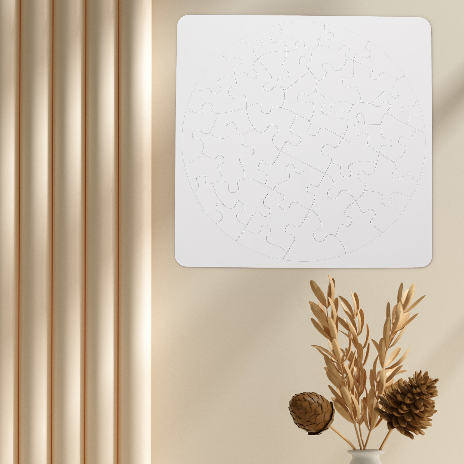 5 Sets Puzzle Sublimation Puzz - Puzzle Blank White 评论和价格