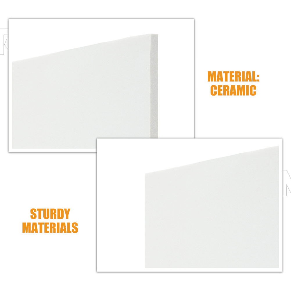 Square Ceramic Tiles White Bla - Coaster Sublimation Blank 评论和价格