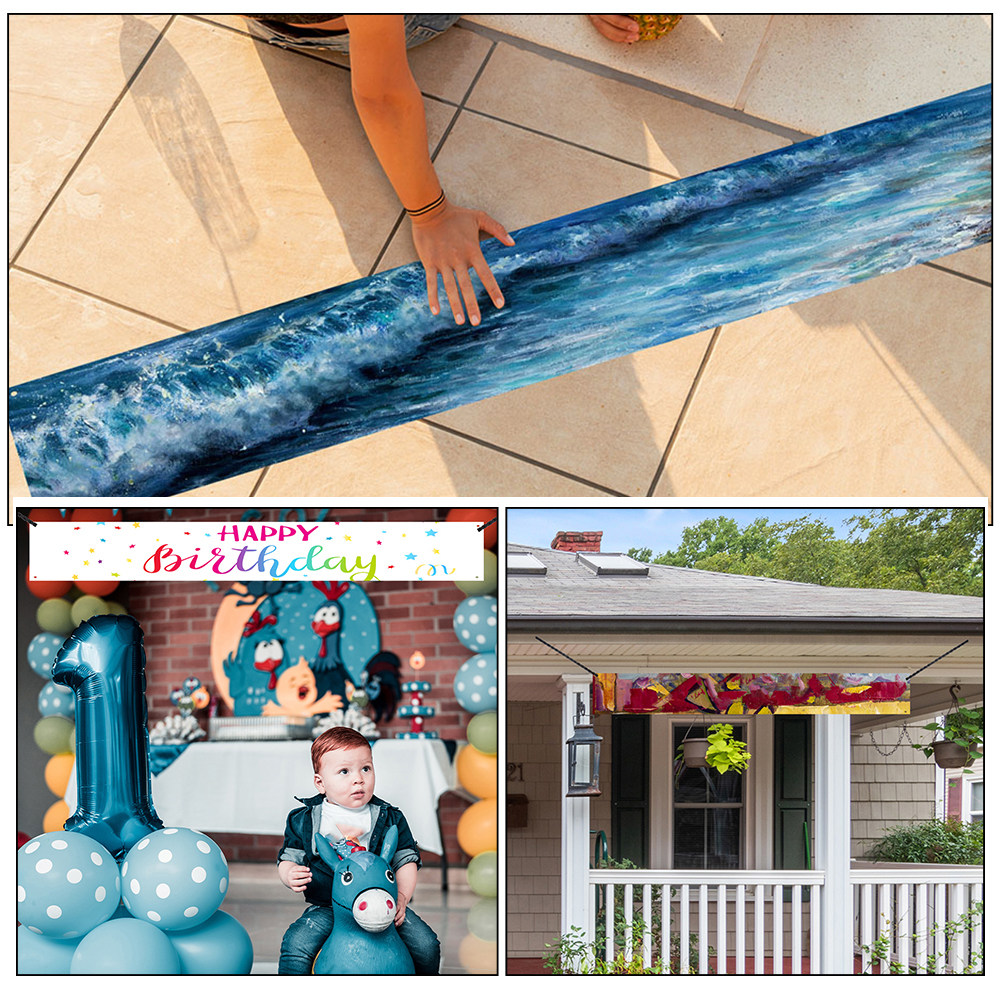 4Pcs 2x6 Feet Customizable Bla - Yard Sign Blank 评论和价格